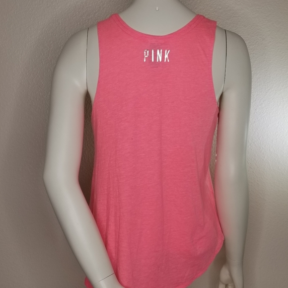 Victoria's Secret Pink Sequin Tank Top Crop Top‎ Size XS - Picture 6 of 10